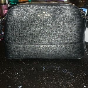 Kate spade black crossover handbag